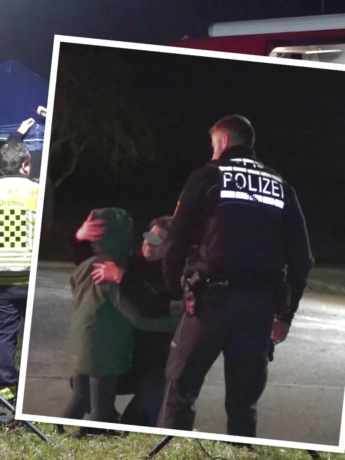 Ein vermisster Siebenjähriger wurde im Wald wiedergefunden.