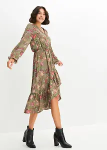 Midikleid mit Muster