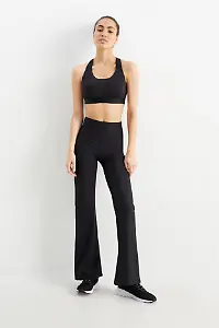 Yoga-Leggings Schwarz