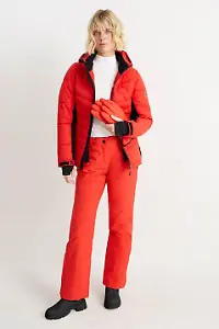 Skihose in Rot