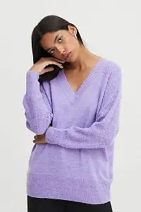 Lockerer Strickpullover