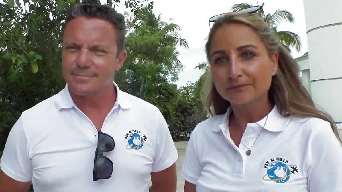 Stefan Mross mit seiner Freundin Eva Luginger in Mexiko.