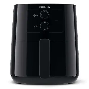 Philips Compact Airfryer, 0.8 kg, Schwarz (HD9200/90)