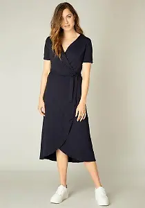 Elastisches Midikleid