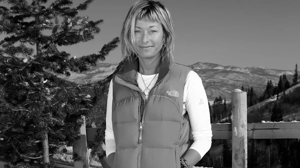 Kasha Rigby wearing The North Face at The Ice Lounge presented by The North Face, Lexus, and St. Regis.*Exclusive* ***Exclusive*** (Photo by Jason Merritt/FilmMagic for UPP Marketing)