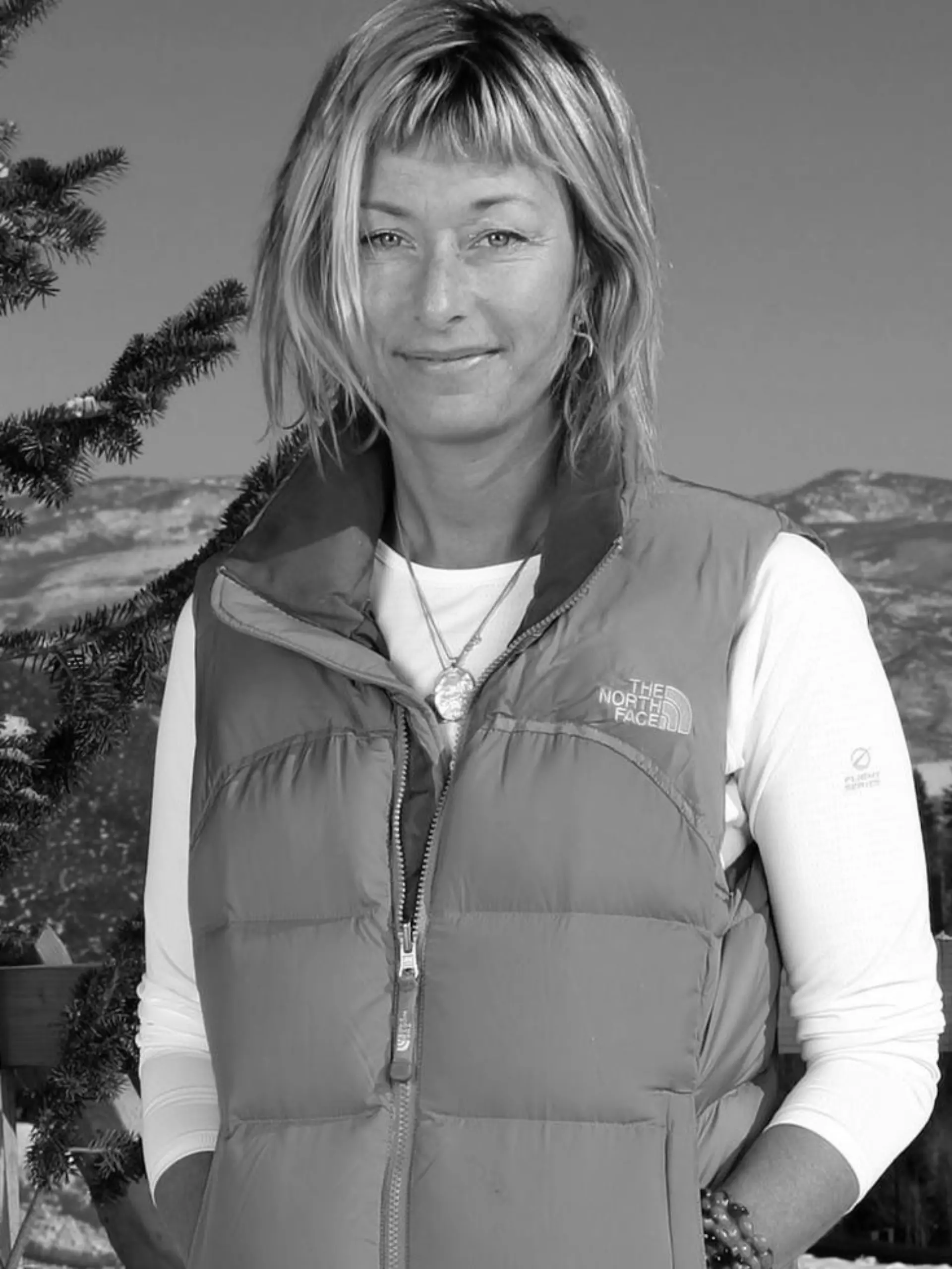 Kasha Rigby wearing The North Face at The Ice Lounge presented by The North Face, Lexus, and St. Regis.*Exclusive* ***Exclusive*** (Photo by Jason Merritt/FilmMagic for UPP Marketing)
