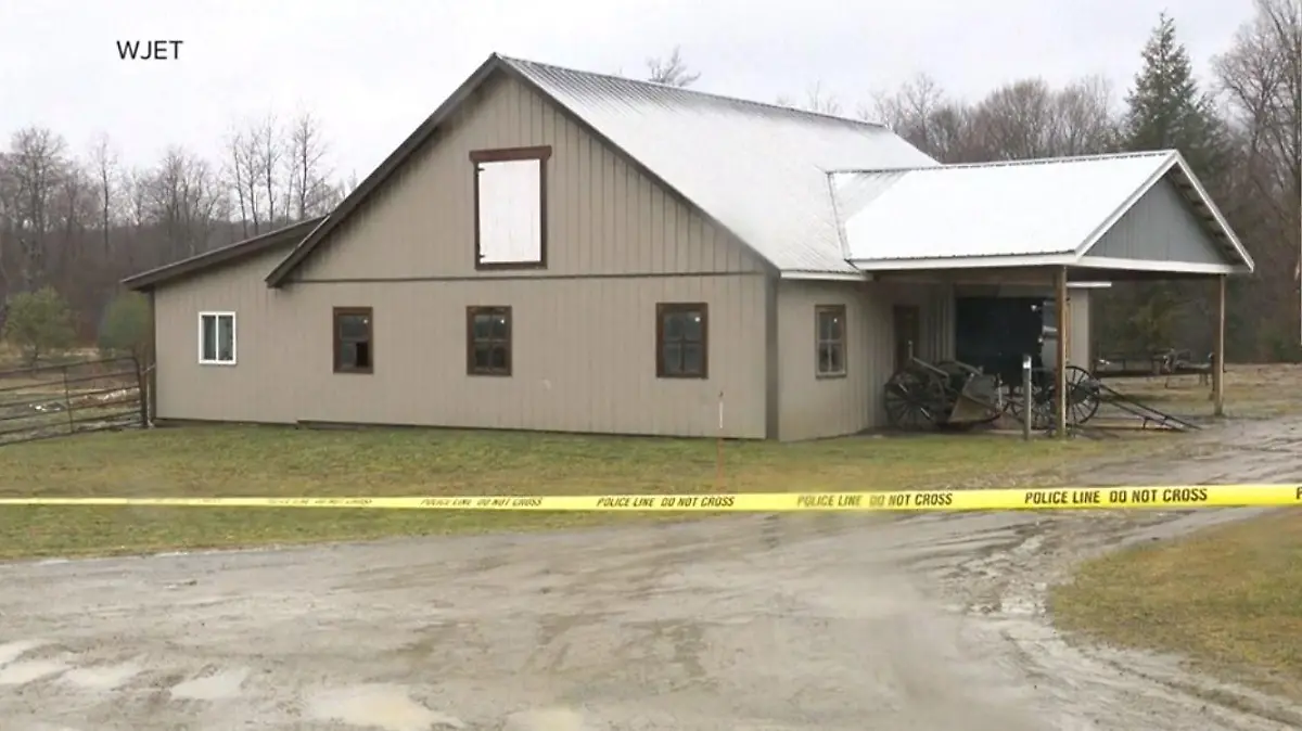 In diesem Haus im ländlichen Spartansburg wird die 23-Jährige getötet.