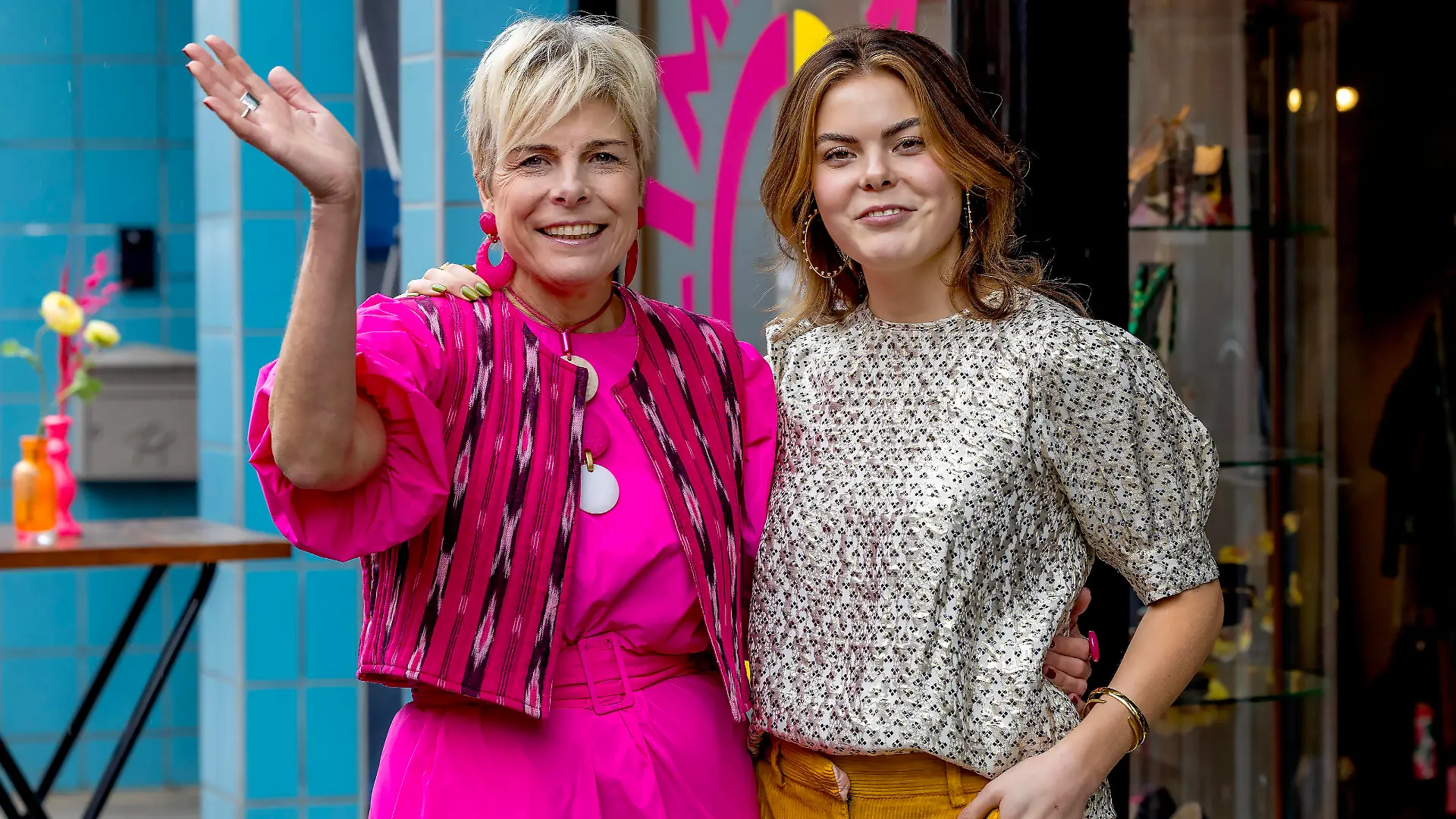 01-03-2024 The Hague Official opening of My Lima Lima, the vintage clothing store of Princess Laurentien and Countess Eloise van Oranje with clothing from the princess and the countess and others in The Hague. Â PUBLICATIONxINxGERxSUIxAUTxONLY Copyright: xPPEx