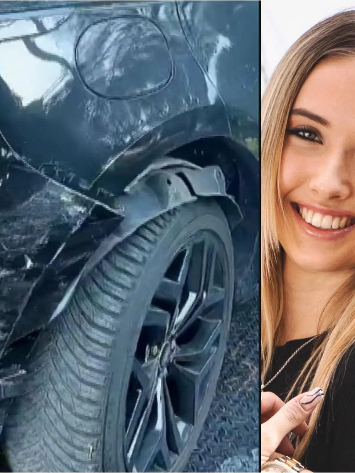 Shania und Davina Geiss hatten einen Unfall
