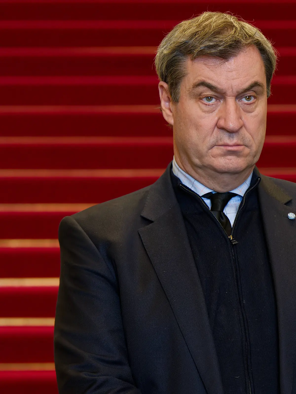 Markus Söder , CSU. Der Bayerische Ministerpräsident Dr. Markus Söder, CSU, im Maximilianeum. München Bayern Deutschland *** Markus Söder , CSU The Bavarian Prime Minister Dr. Markus Söder, CSU, in the Maximilianeum Munich Bavaria Germany Copyright: xRolfxPossx