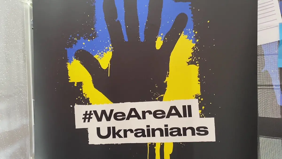 Bei all dem Spaß wurde der Ukraine-Krieg nicht vergessen: Am Rande der Party wurden Spenden gesammelt.