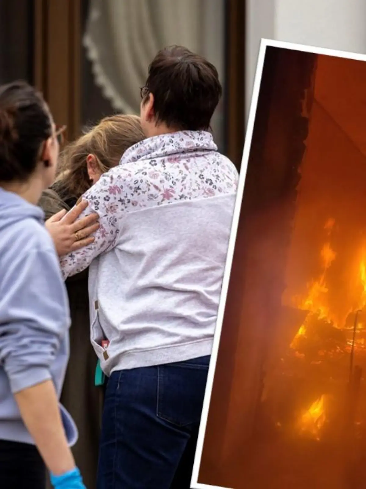 Pflegerinnen trauern um die Toten in Bedburg-Hau