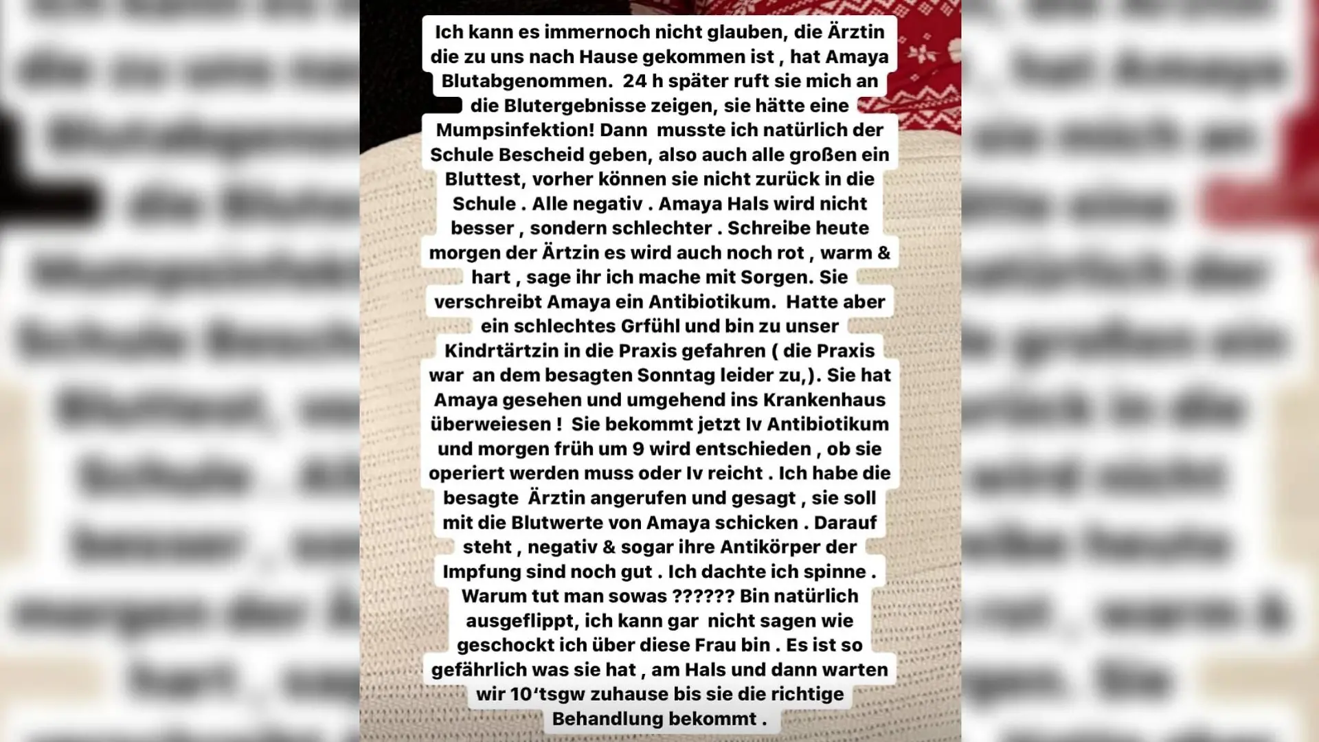 Anna-Maria Ferchichi tobt vor Wut.