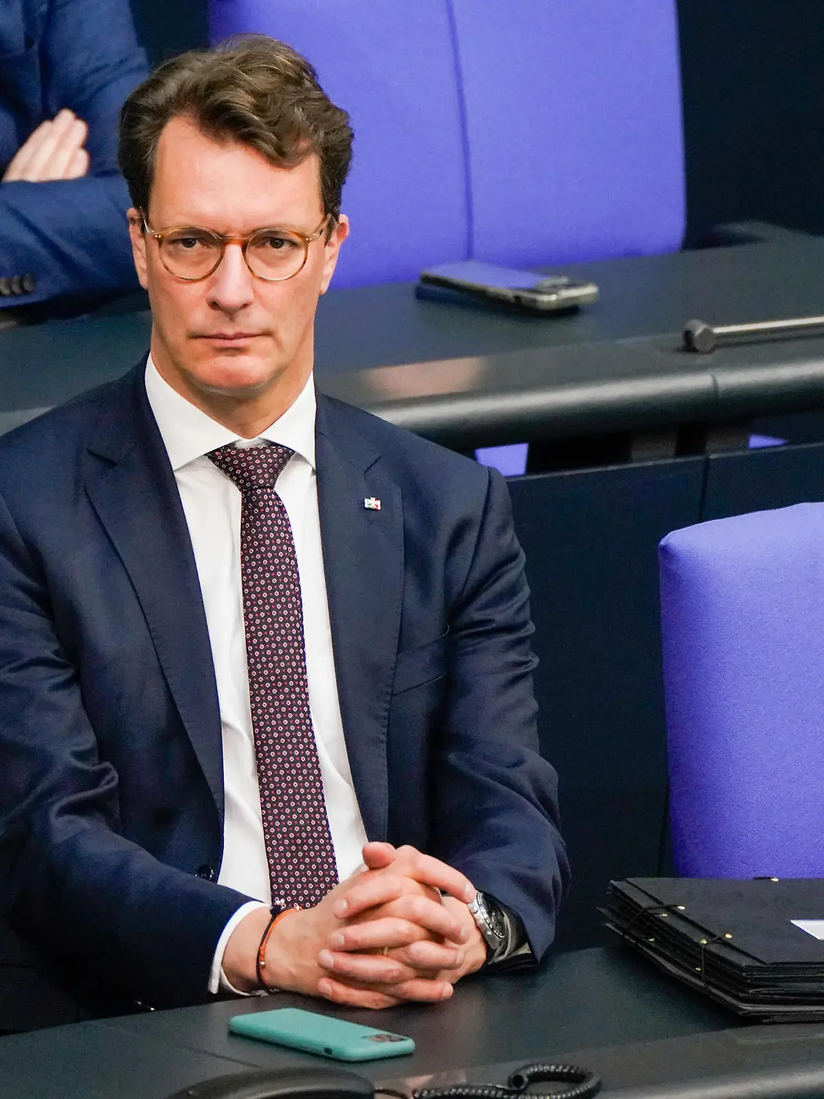 Berlin, Deutschland 7. September 2022: 50. Sitzung des Deutschen Bundestags - 2022 Im Bild: Hendrik Wüst Ministerpräsident des Landes Nordrhein-Westfalen Deutscher Bundestag Berlin *** Berlin, Germany 7 September 2022 50 Session of the German Bundestag 2022 In the picture Hendrik Wüst Minister President of the State of North Rhine-Westphalia German Bundestag Berlin Copyright: xFotostandx/xReuhlx 