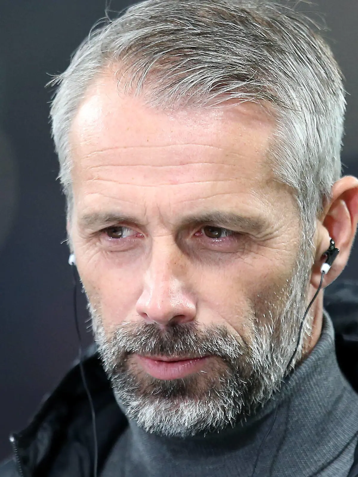  06.11.2021, Fussball 1. Bundesliga 2021/2022, 11. Spieltag, RB Leipzig - Borussia Dortmund, in der Red Bull Arena Leipzig. Trainer Marco Rose Borussia Dortmund ***DFL and DFB regulations prohibit any use of photographs as image sequences and/or quasi-video.*** *** 06 11 2021, Football 1 Bundesliga 2021 2022, Matchday 11, RB Leipzig Borussia Dortmund, at Red Bull Arena Leipzig Coach Marco Rose Borussia Dortmund DFL and DFB regulations prohibit any use of photographs as image sequences and or quasi video