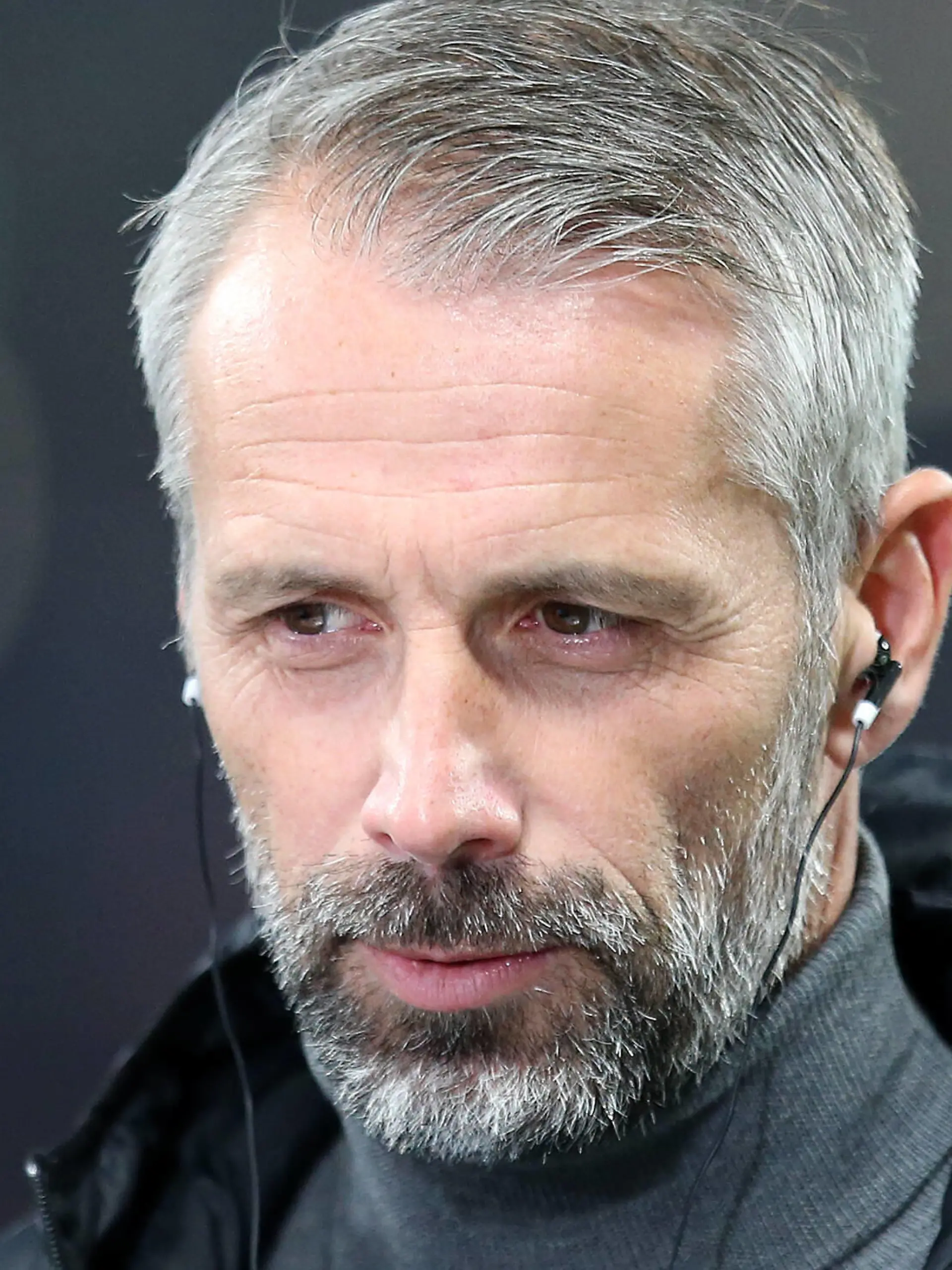  06.11.2021, Fussball 1. Bundesliga 2021/2022, 11. Spieltag, RB Leipzig - Borussia Dortmund, in der Red Bull Arena Leipzig. Trainer Marco Rose Borussia Dortmund ***DFL and DFB regulations prohibit any use of photographs as image sequences and/or quasi-video.*** *** 06 11 2021, Football 1 Bundesliga 2021 2022, Matchday 11, RB Leipzig Borussia Dortmund, at Red Bull Arena Leipzig Coach Marco Rose Borussia Dortmund DFL and DFB regulations prohibit any use of photographs as image sequences and or quasi video
