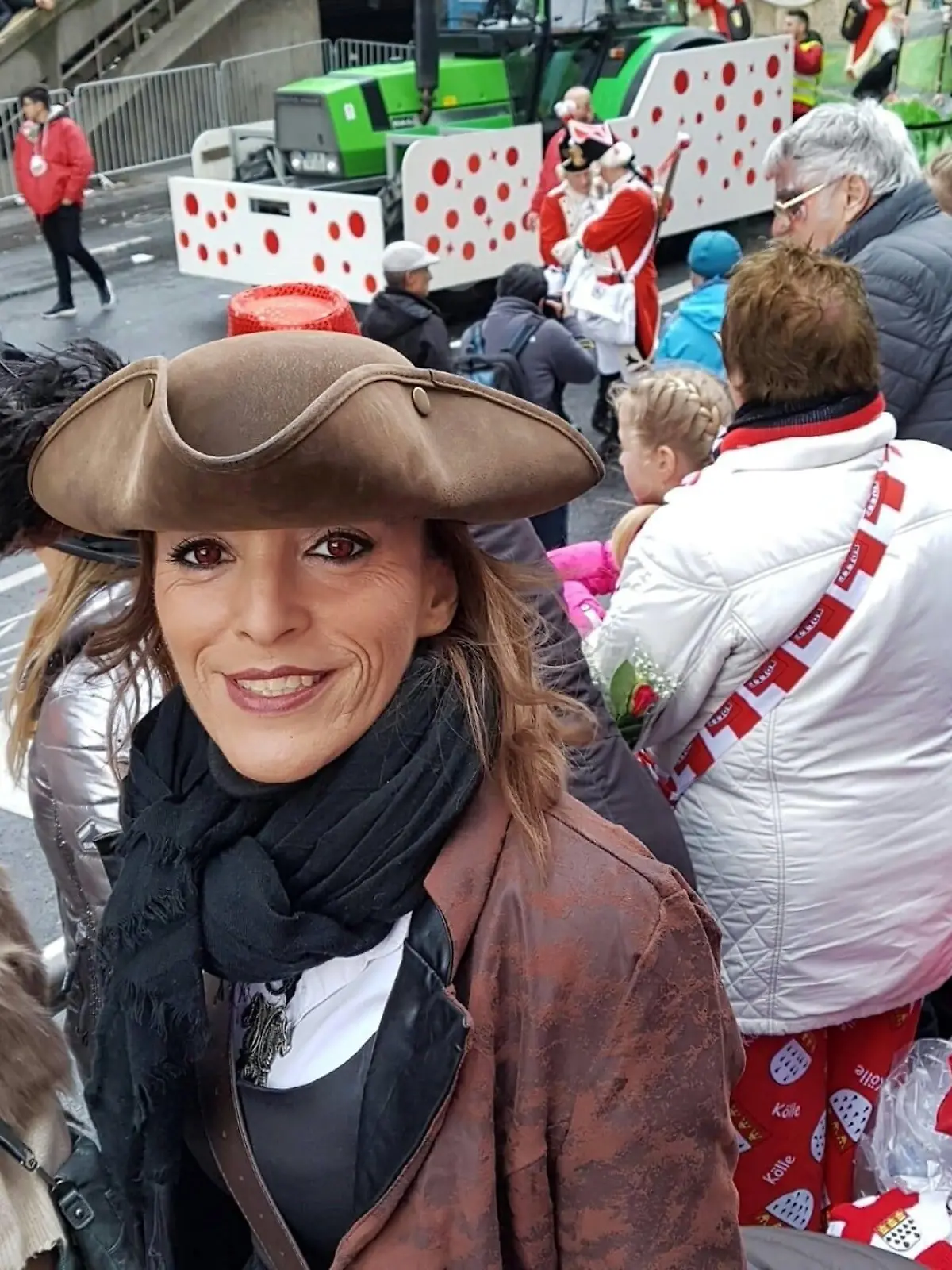 Buklem, gebürtige Kölnerin, ging in diesem Jahr an Karneval als Piratin
