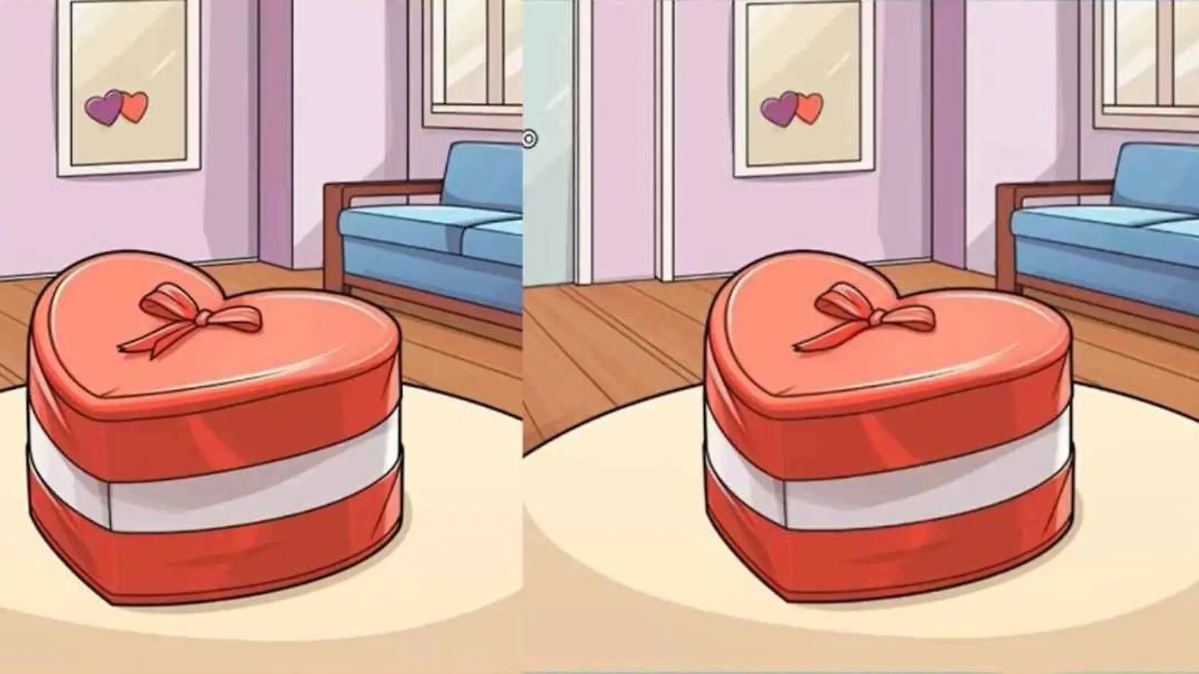 Wer findet hier die drei Unterschiede?