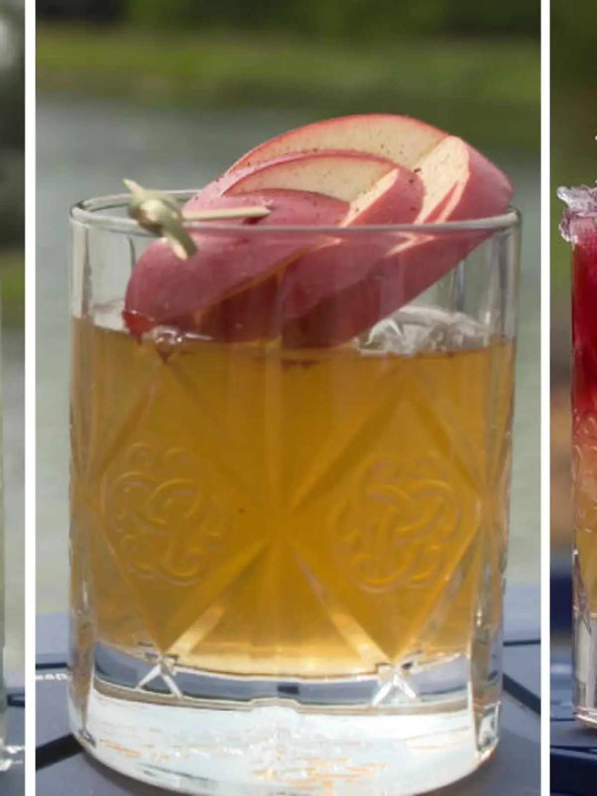 Drei verschiedene Lillet-Cocktails1