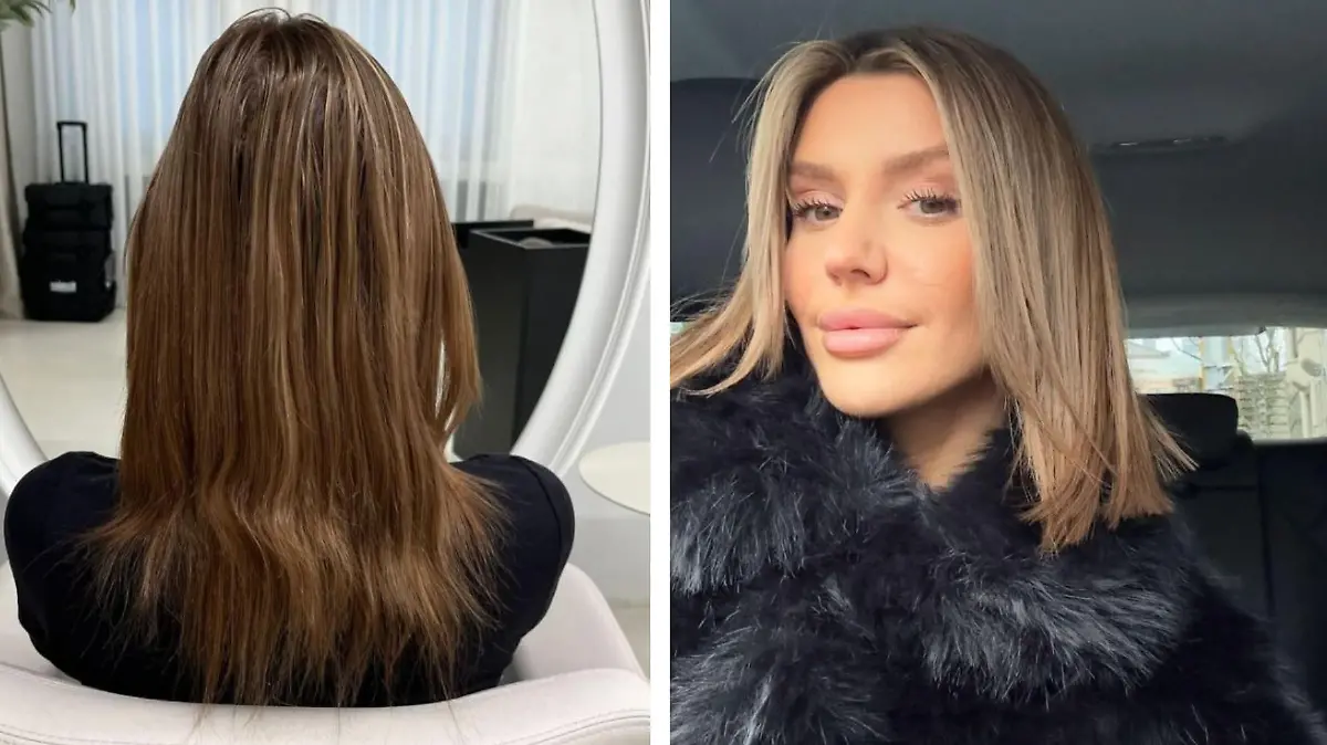 Ab zum Friseur! Gerda Lewis zeigt das Vorher-Nachher.