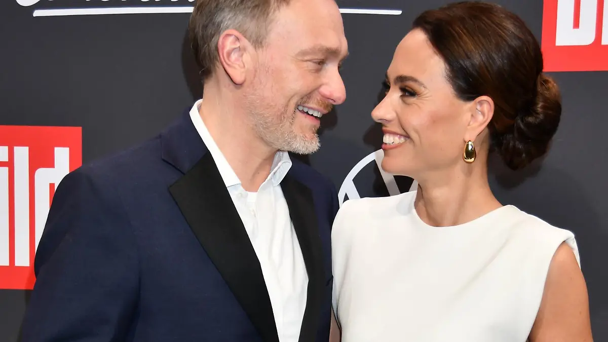 Christian Lindner, Franca Lehfeldt, Place to B Party by Bild & Constantin Film during 74th International Film Festival (Filmfestspiele) Berlinale, Restaurant Borchardt, Berlin, DEU, 17.02.2024