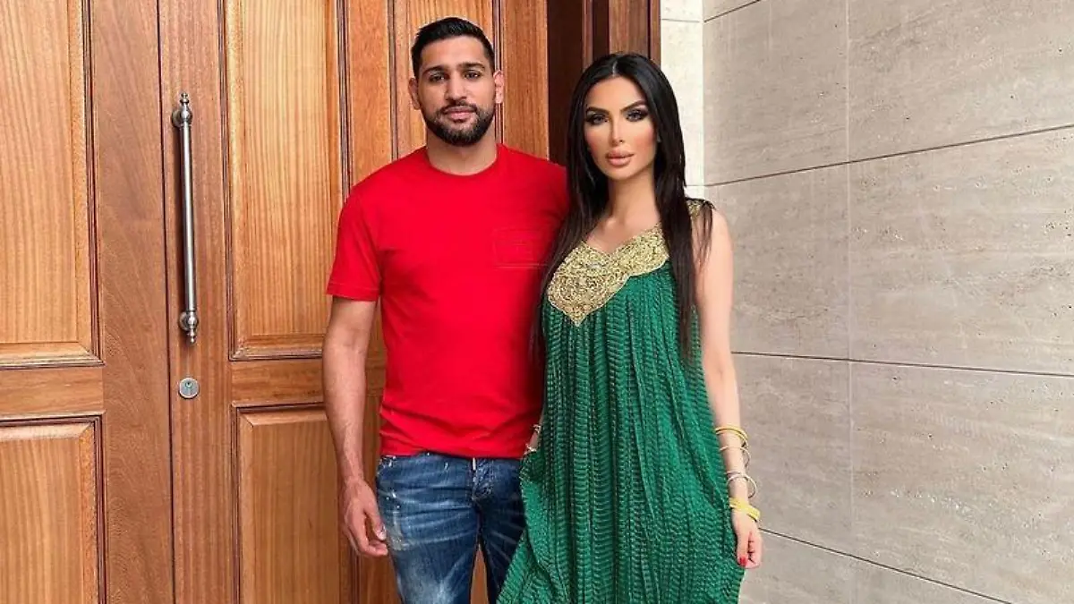 Amir Khan und seine Frau Faryal Makhdoom.