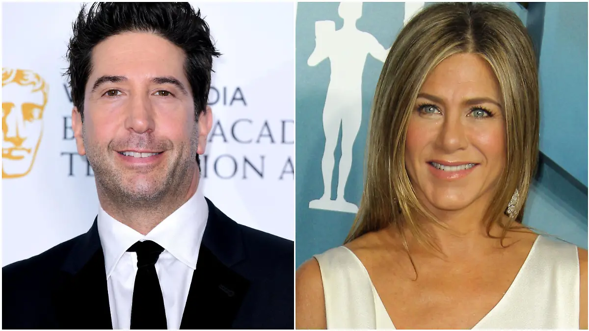 David Schwimmer erlaubt sich einen Scherz auf Jennifer Anistons Kosten.