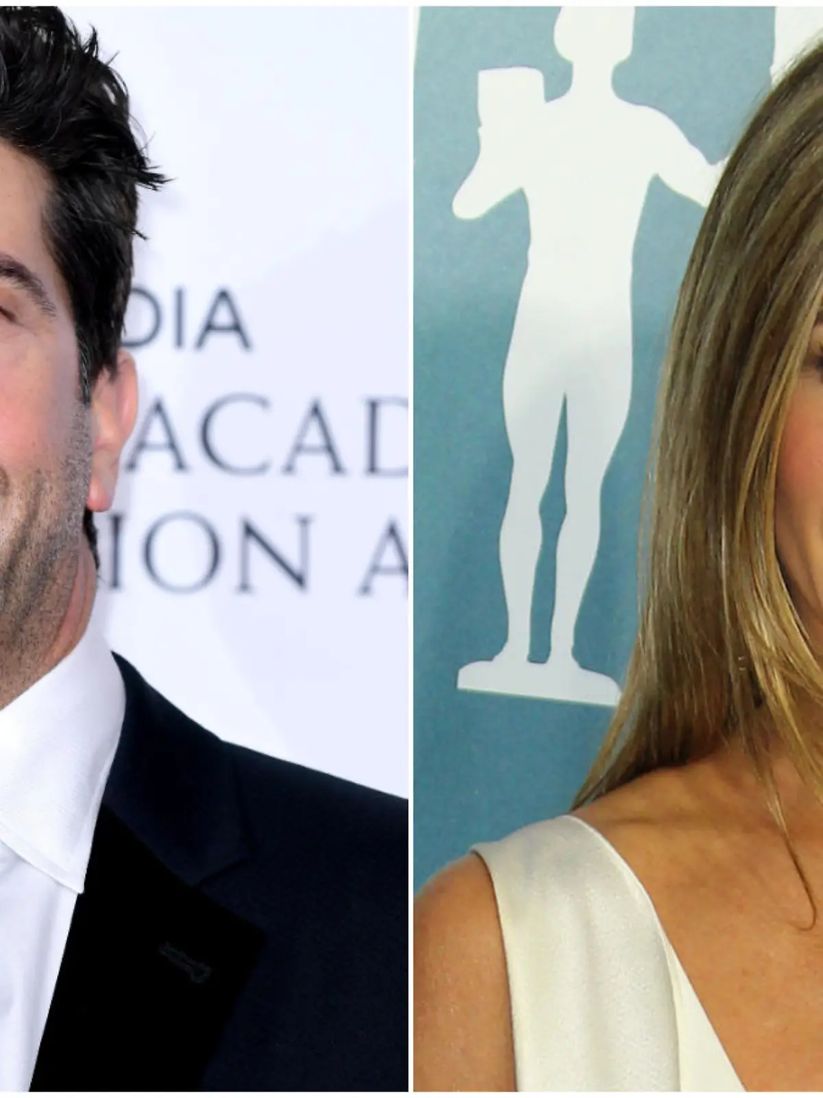 David Schwimmer erlaubt sich einen Scherz auf Jennifer Anistons Kosten.