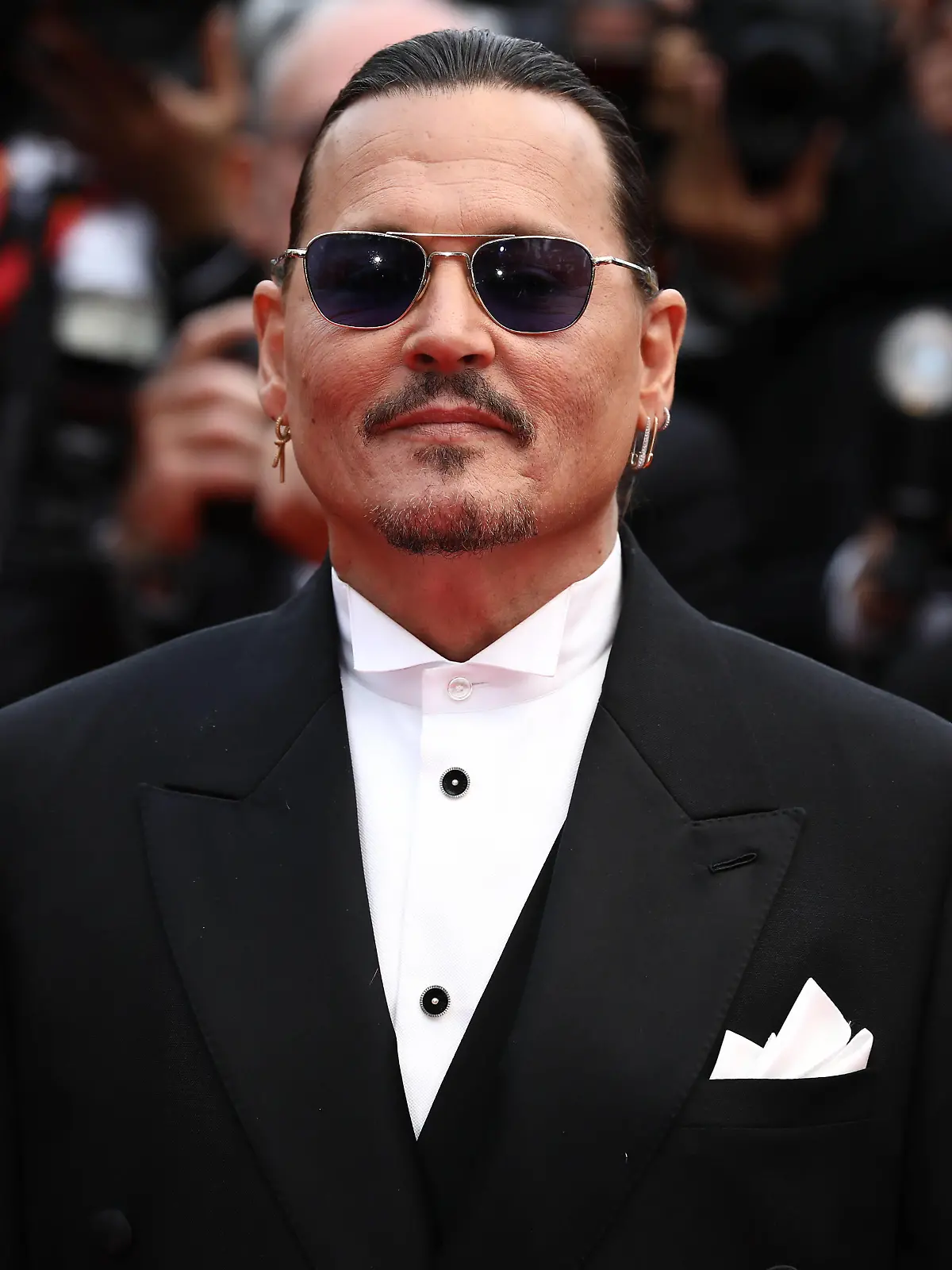 May 16, 2023, Cannes, Cote d Azur, France: JOHNNY DEPP attends the screening of Jeanne du Barry and Opening Ceremony red carpet for the 76th Annual Cannes Film Festival at Palais des Festivals on May 16, 2023 in Cannes, France Cannes France - ZUMAc179 20230516_zep_c179_220 Copyright: xMickaelxChavetx