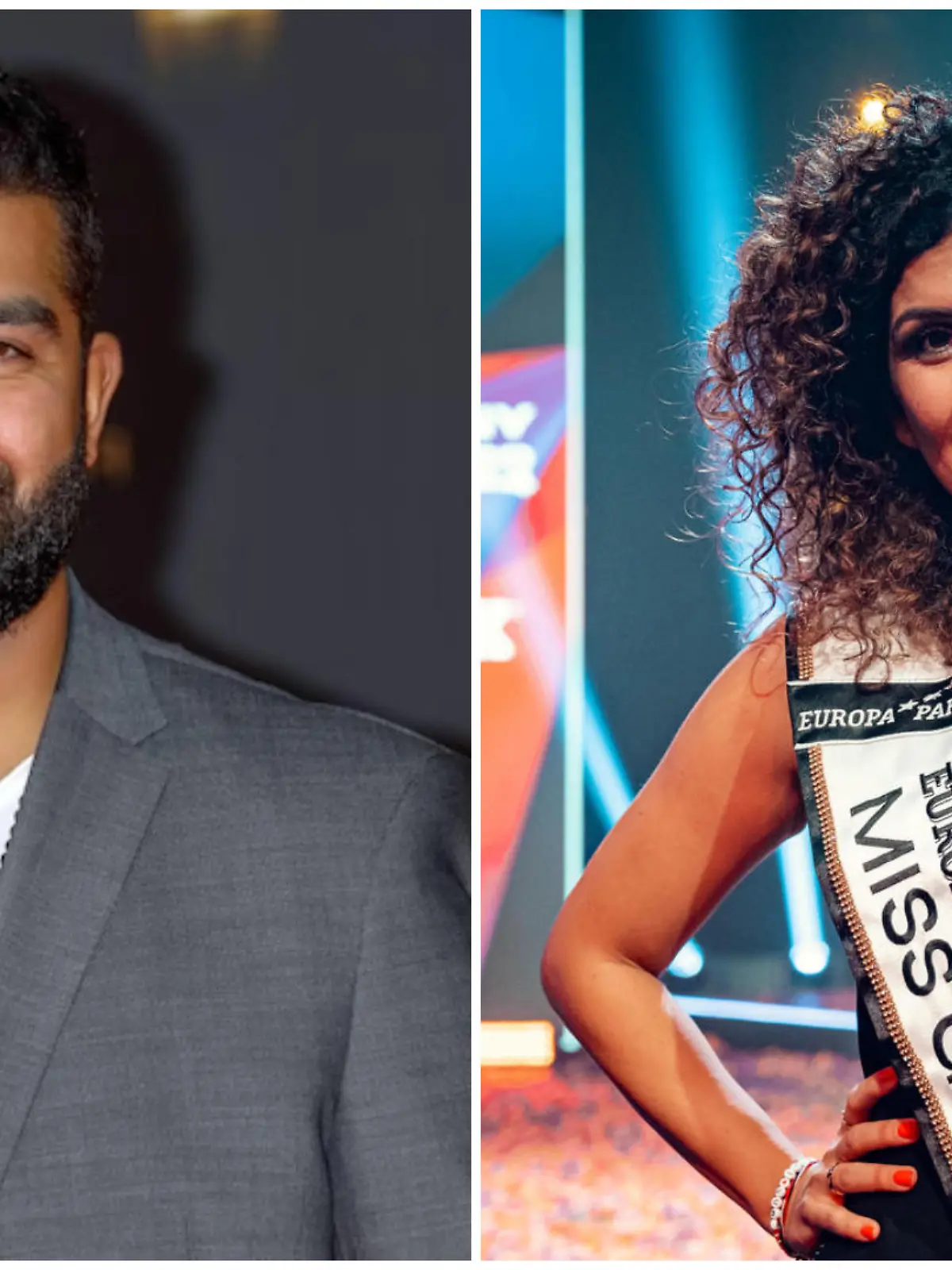 faisal Kawusi und Miss germany