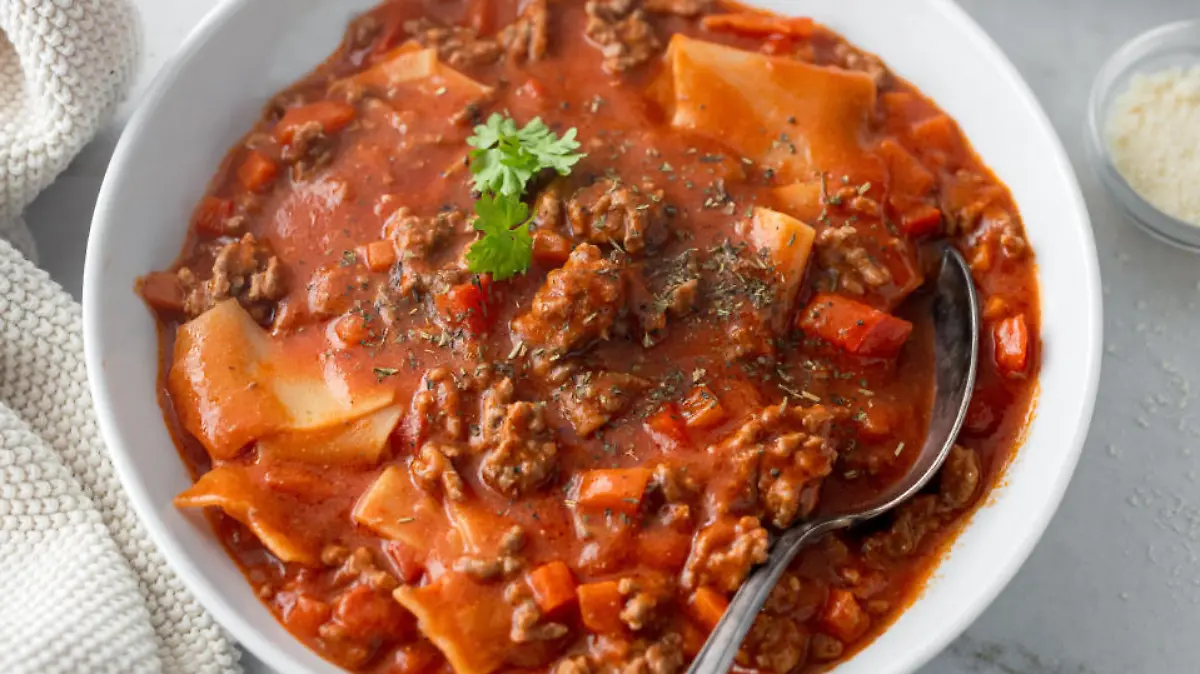 Lasagne-Suppe von Antonia Elena