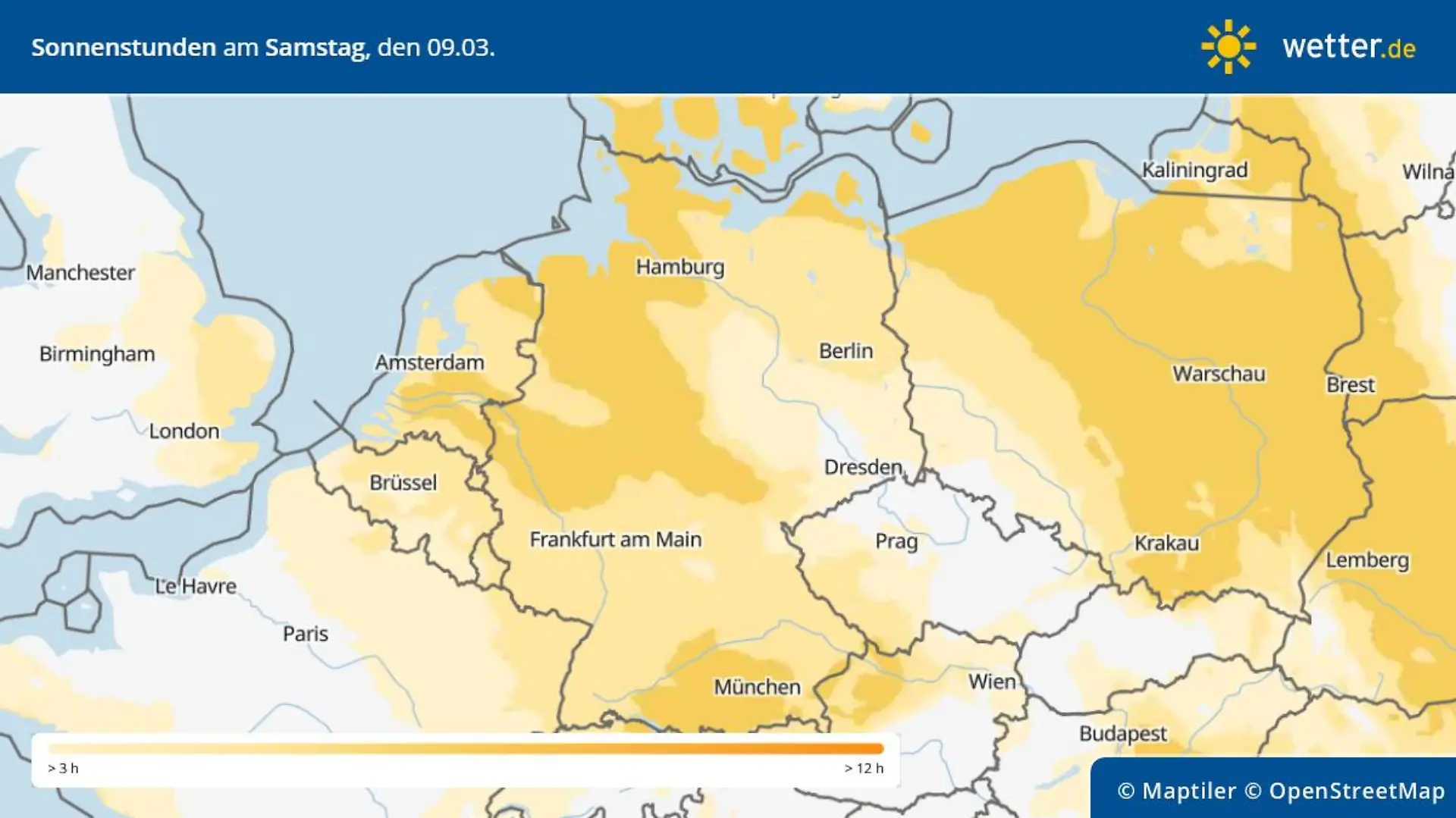 Sonne am Samstag