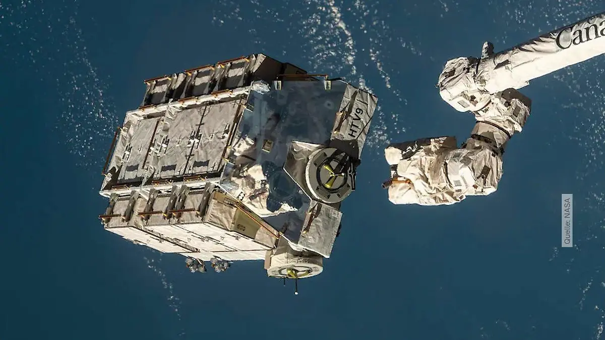 Weltraumschrott der ISS