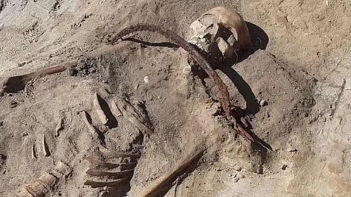 Polnische Archäologen fanden das Grab eines weiblichen Vampirs.