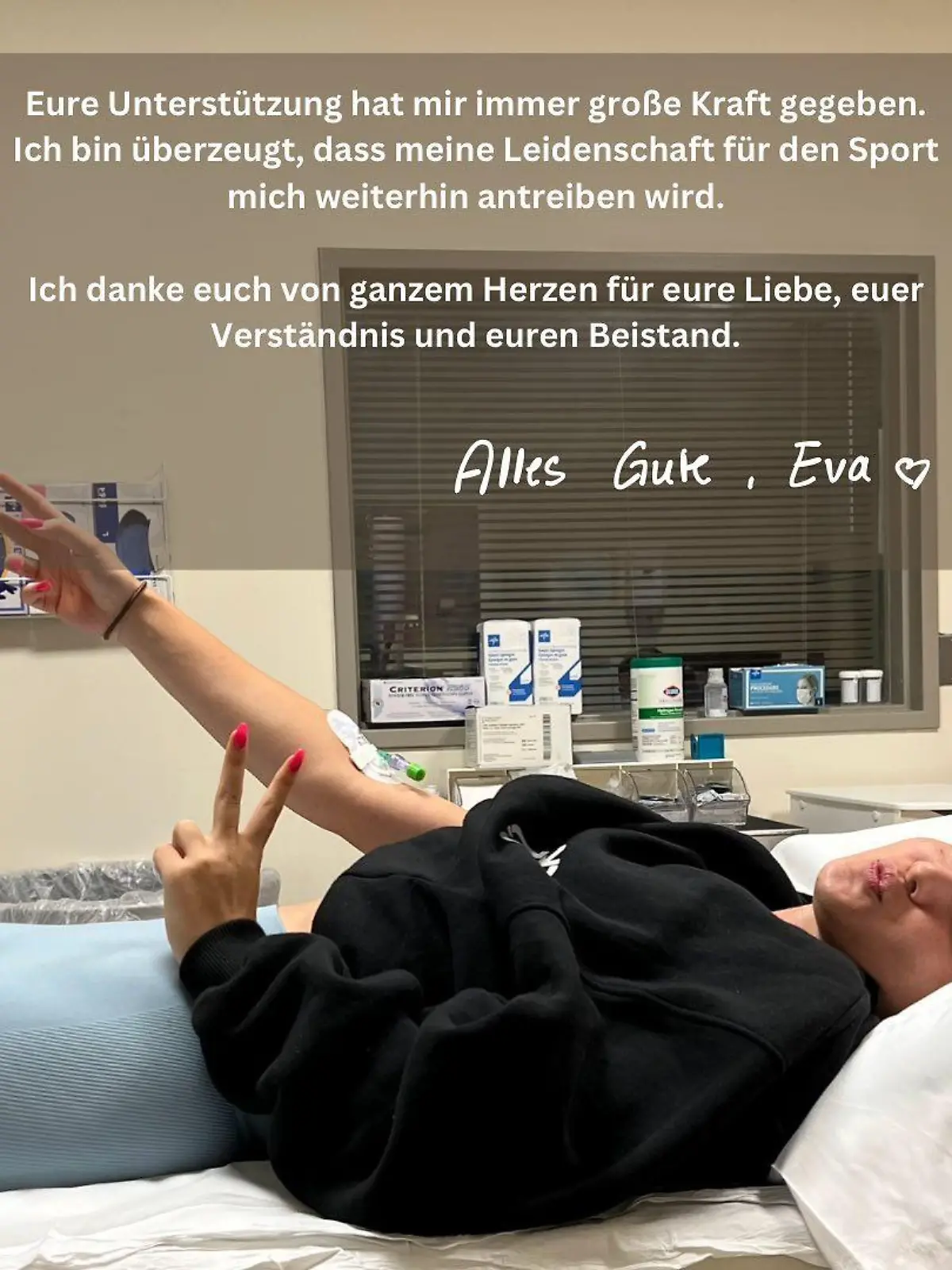 Die deutsche Tennisspielerin Eva Lys hat eine rheumatische Autoimmunerkrankung.