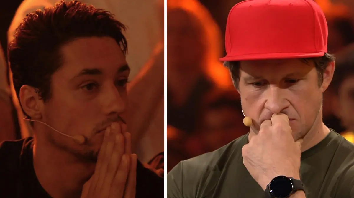 „Schlag den Besten“-Kandidat René Casselly muss ordentlich zittern. Schnappt Matthias Steiner ihm das Finale noch vor der Nase weg?