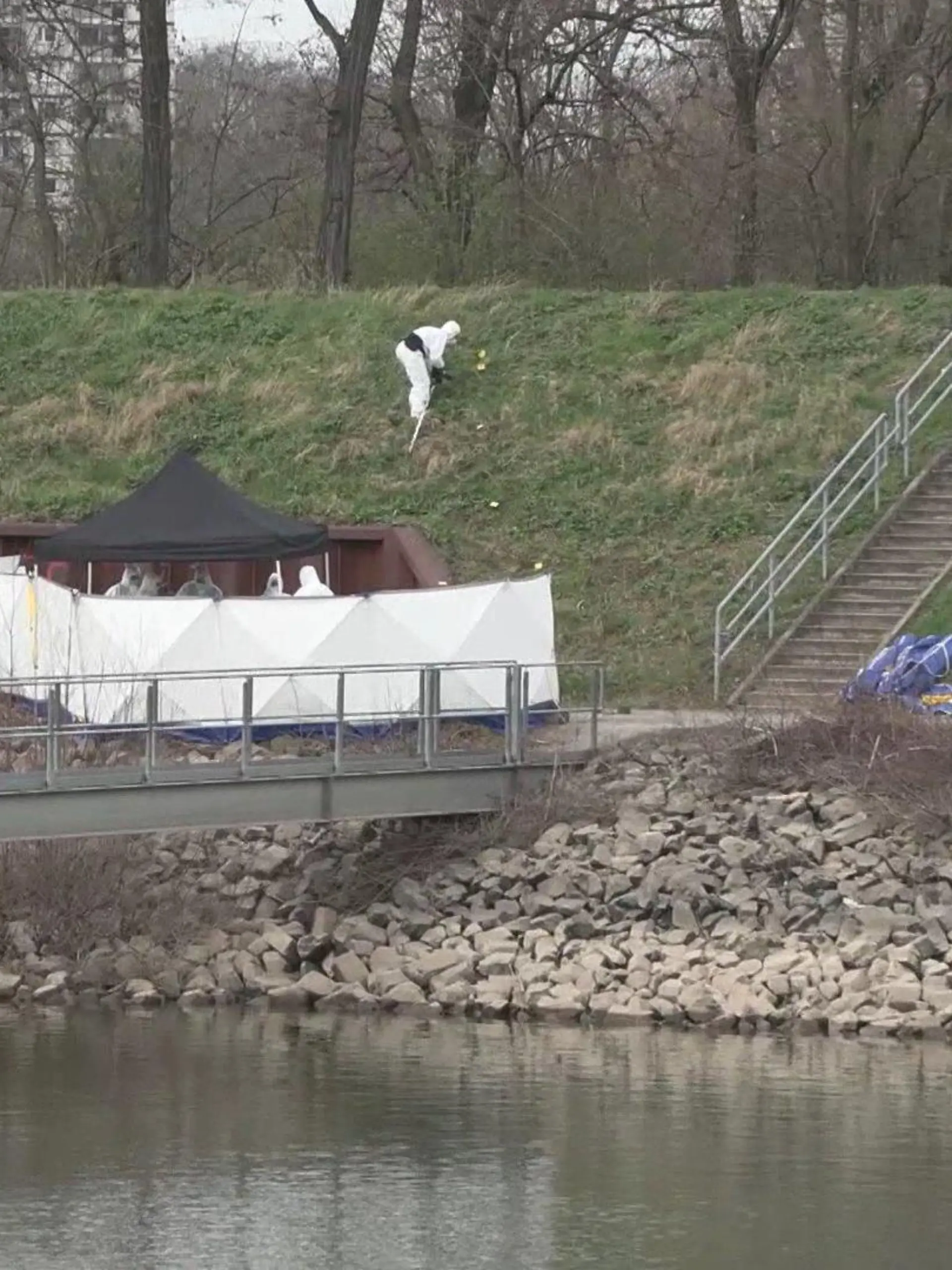 Am Hafen in Köln ist am Sonntagmorgen ein 15-Jähriger tot an einer Landzunge gefunden worden.