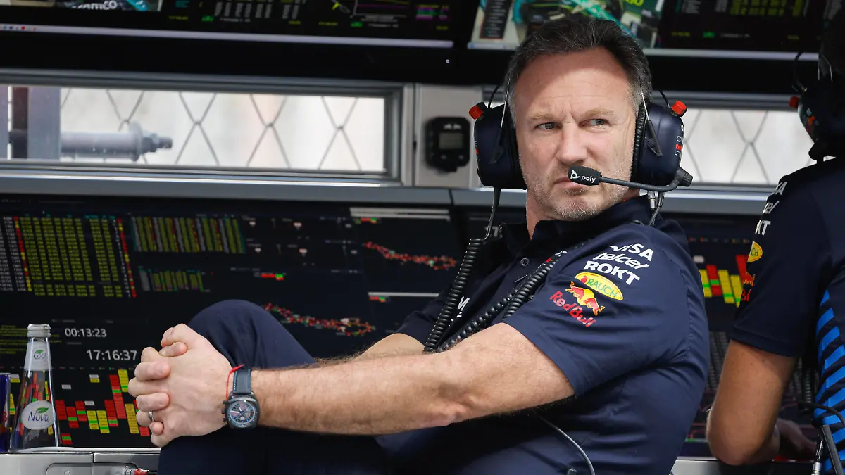 Sport Bilder des Tages HORNER Christian gbr, Team Principal of Red Bull Racing, portrait during the Formula 1 STC Saudi Arabian Grand Prix 2024, 2nd round of the 2024 Formula One World Championship, WM, Weltmeisterschaft from March 7 to 9, 2024 on the Jeddah Corniche Circuit, in Jeddah, Saudi Arabia - F1 - SAUDI ARABIAN GRAND PRIX 2024 DPPI/Panoramic PUBLICATIONxNOTxINxFRAxBEL 240308_R02_SAUDI__LF39833