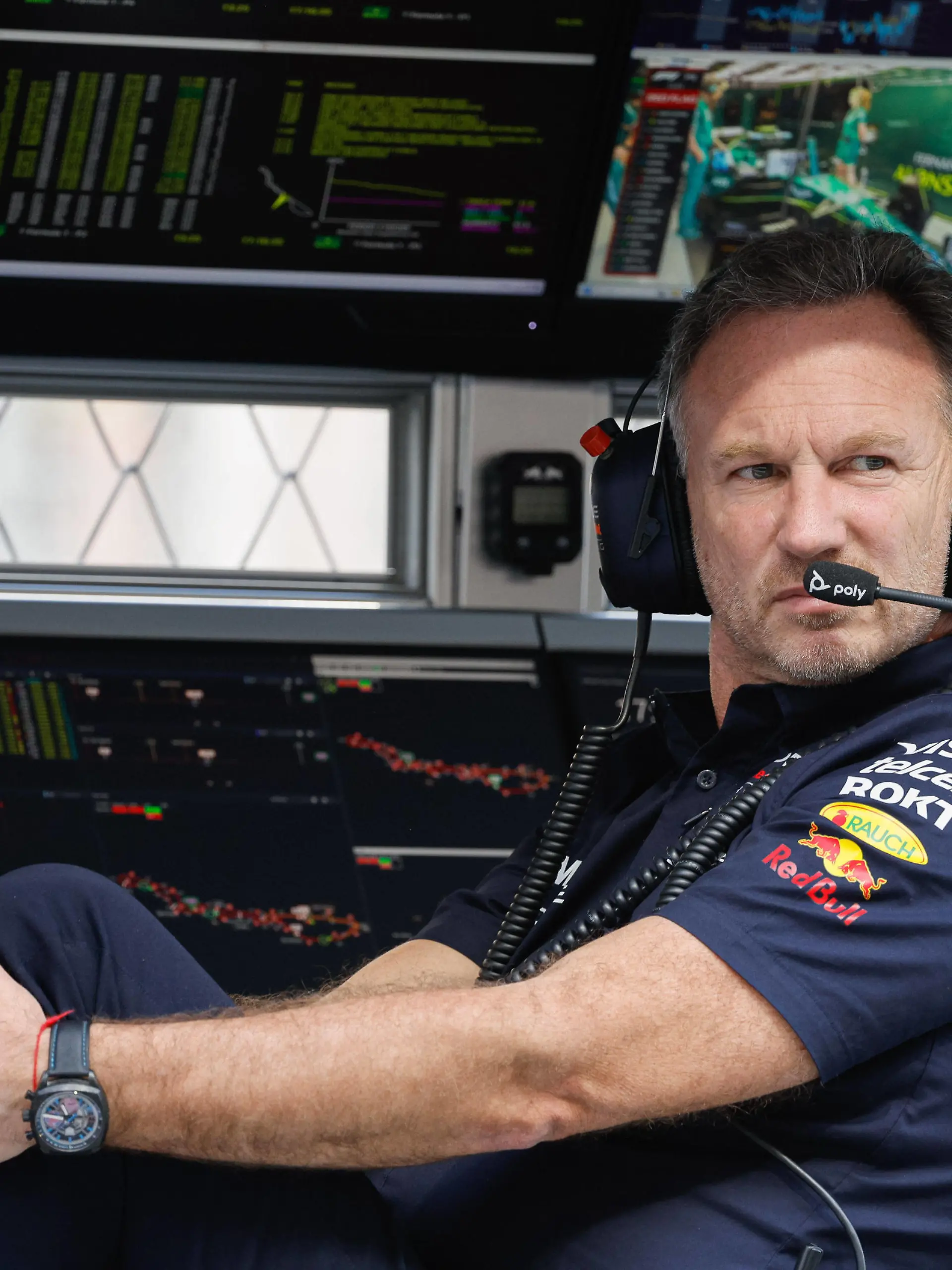 Sport Bilder des Tages HORNER Christian gbr, Team Principal of Red Bull Racing, portrait during the Formula 1 STC Saudi Arabian Grand Prix 2024, 2nd round of the 2024 Formula One World Championship, WM, Weltmeisterschaft from March 7 to 9, 2024 on the Jeddah Corniche Circuit, in Jeddah, Saudi Arabia - F1 - SAUDI ARABIAN GRAND PRIX 2024 DPPI/Panoramic PUBLICATIONxNOTxINxFRAxBEL 240308_R02_SAUDI__LF39833