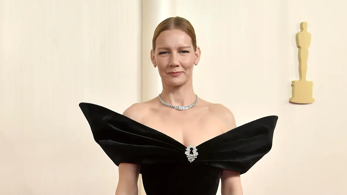 10.03.2024, USA, Los Angeles: Sandra Hüller kommt zur Oscar-Verleihung im Dolby Theatre in Los Angeles. Foto: Richard Shotwell/Invision/AP/dpa +++ dpa-Bildfunk +++