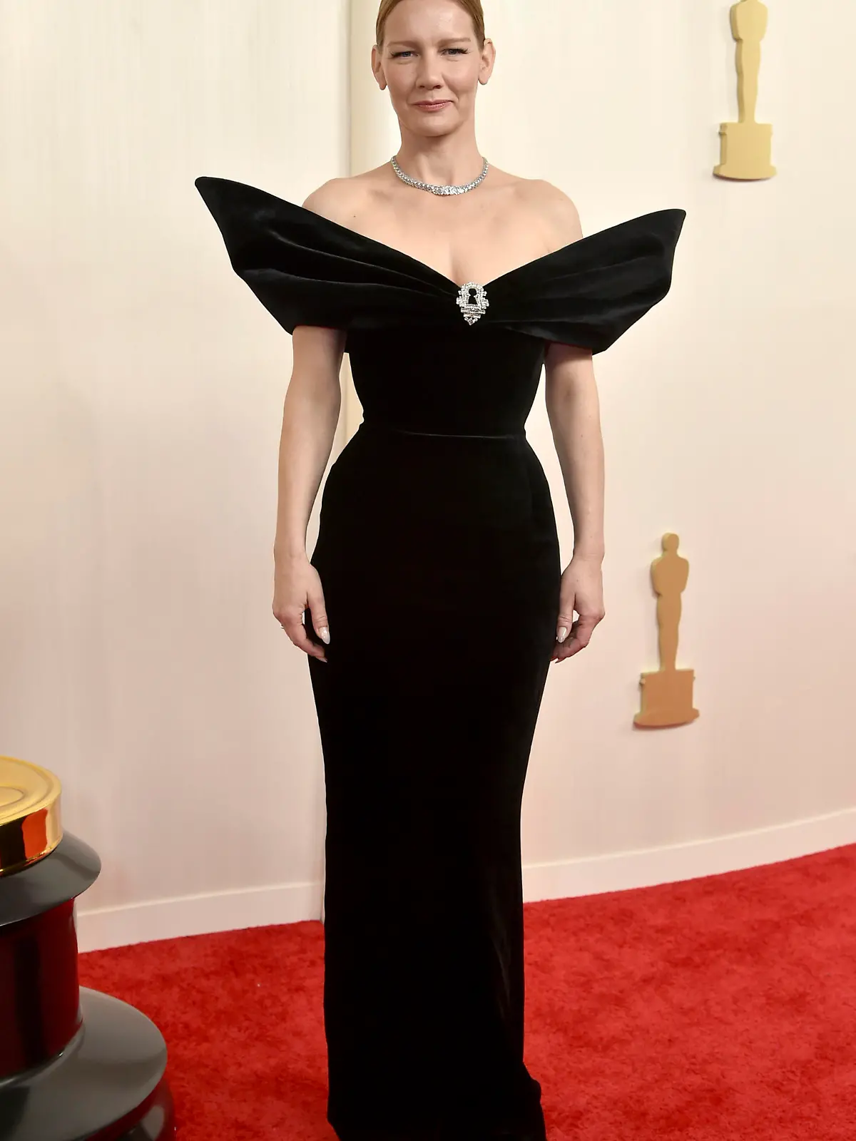 10.03.2024, USA, Los Angeles: Sandra Hüller kommt zur Oscar-Verleihung im Dolby Theatre in Los Angeles. Foto: Richard Shotwell/Invision/AP/dpa +++ dpa-Bildfunk +++
