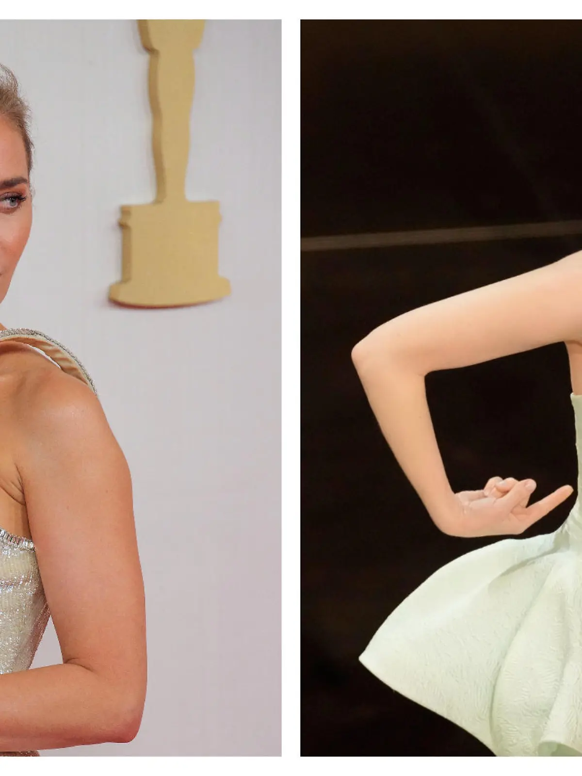 Emily Blunt und Emma Stone sorgen mit ihren Looks bei der Oscar-Verleihung für Aufsehen.