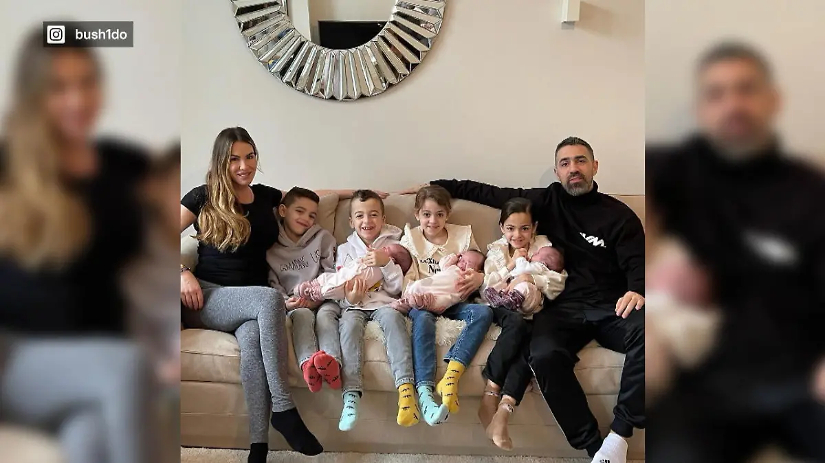 Anna-Maria Ferchichi und ihre Familie