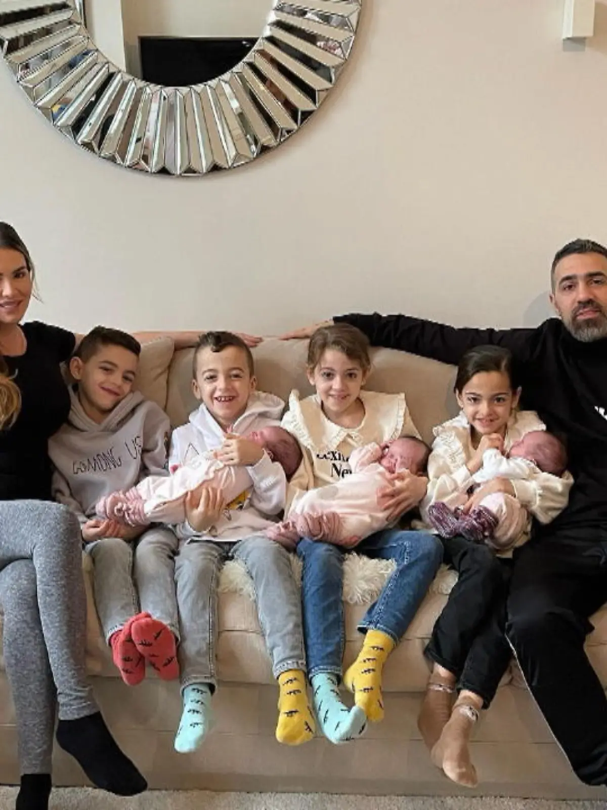 Anna-Maria Ferchichi und ihre Familie