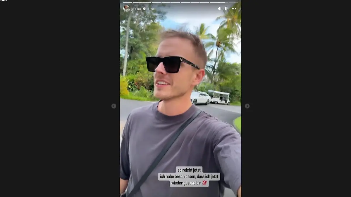 Influencer Julian Claßen urlaubt auf Mauritius