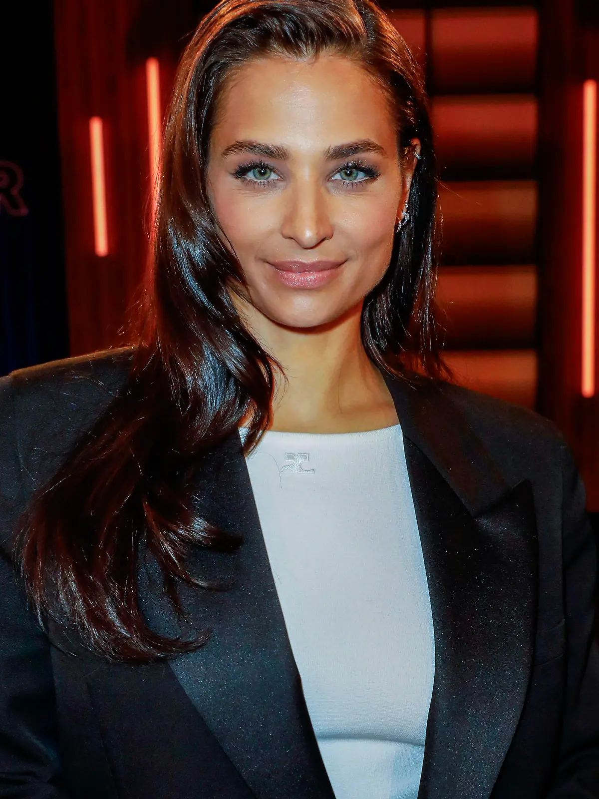 Amira Pocher bei der Aufzeichnung der WDR-Talkshow Kölner Treff im WDR Studio BS 3. Köln, 08.03.2024 *** Amira Pocher at the recording of the WDR talk show Kölner Treff in WDR Studio BS 3 Cologne, 08 03 2024 Foto:xR.xSchmiegeltx/xFuturexImagex koelner_treff0803_4318