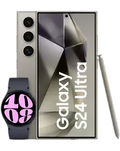 Samsung Galaxy S24 Ultra mit Galaxy Watch 6 (im Monat)