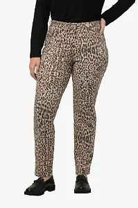 Leoprint-Jeans von Ulla Popken