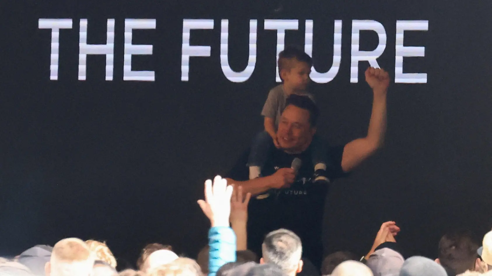 Musk rockt mit Mini-Musk Grünheide