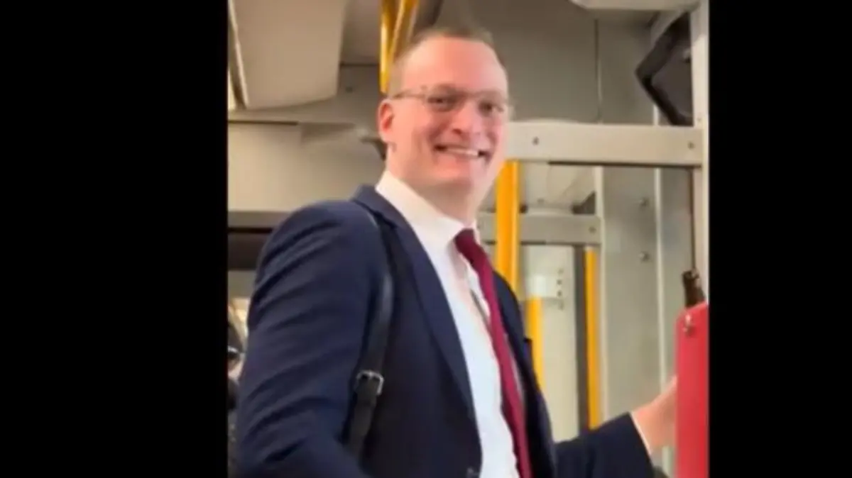Mirco Budde als Jens Spahn im Karneval.